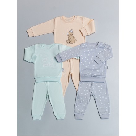 КОМПЛЕКТ LET IT SNOW (интерлок) КЛ.330.025.0.067.005/006